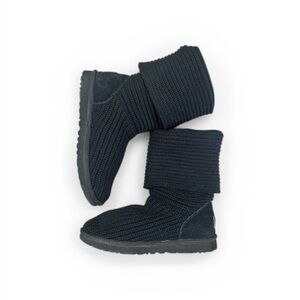 UGG Women's Classic Cardy Knit Boots- Women’s Size 9